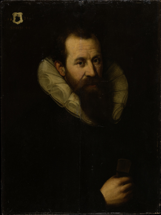 Portrait of a Man aged 46 à Maître d'Allemagne de 1621