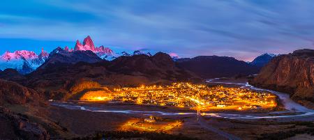 El Chalten in Dawn