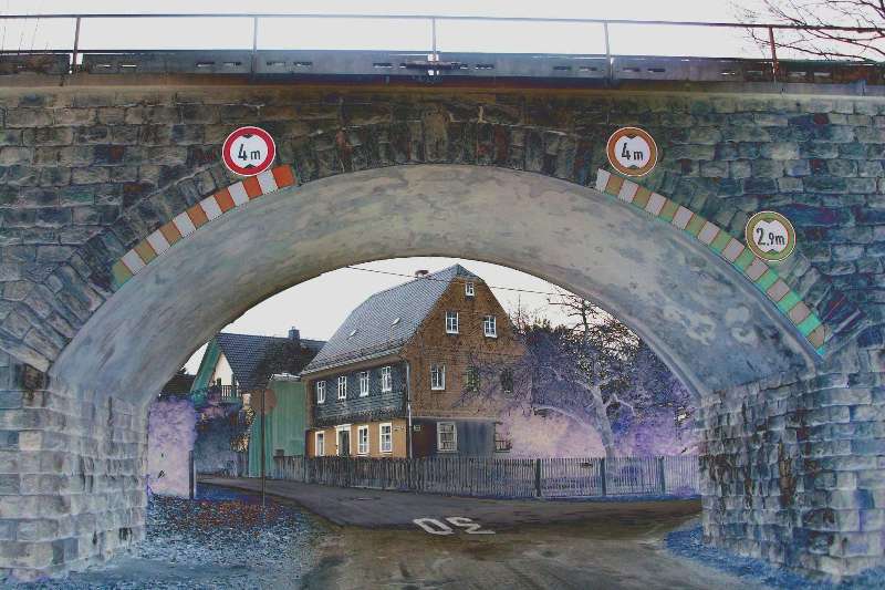 Brückenunterführung Chemnitz-Siegmar à Christophe Didillon