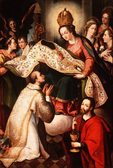 Presentation of the Cope to St. Ildefonsus à Diego de Aguilar