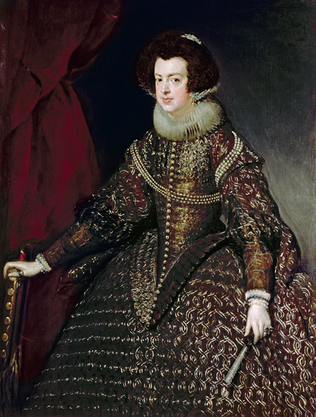 Isabella von Spanien/ Velázquez à Diego Rodriguez de Silva y Velásquez