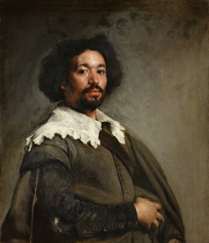 Portrait von Juan de Pareja. à Diego Rodriguez de Silva y Velásquez