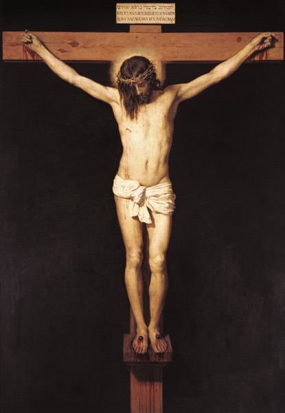 le Christ sur la croix (Christ des San Placido) à Diego Rodriguez de Silva y Velásquez