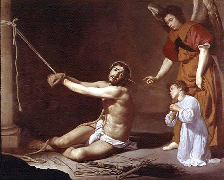Christ After the Flagellation Contemplated by the Christian Soul à Diego Rodriguez de Silva y Velásquez