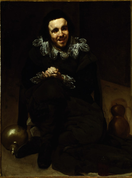 D.Velázquez / Court Jester Calabazas à Diego Rodriguez de Silva y Velásquez