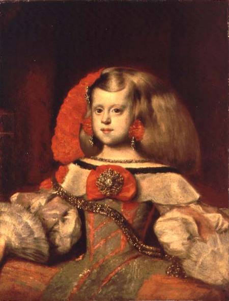Portrait of the Infanta Margarita à Diego Rodriguez de Silva y Velásquez