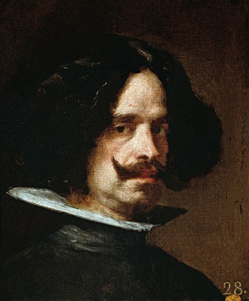 Velazquez / Self-portrait / c. 1640 à Diego Rodriguez de Silva y Velásquez