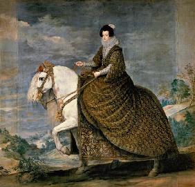 Isabelle des Bourbon (épouse Philippes IV.) à cheval