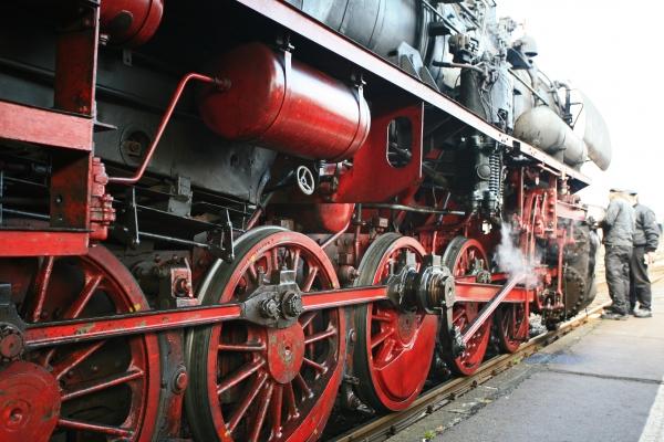 Räde rund Achsen einer Lokomotive B52 à Dieter Ritter