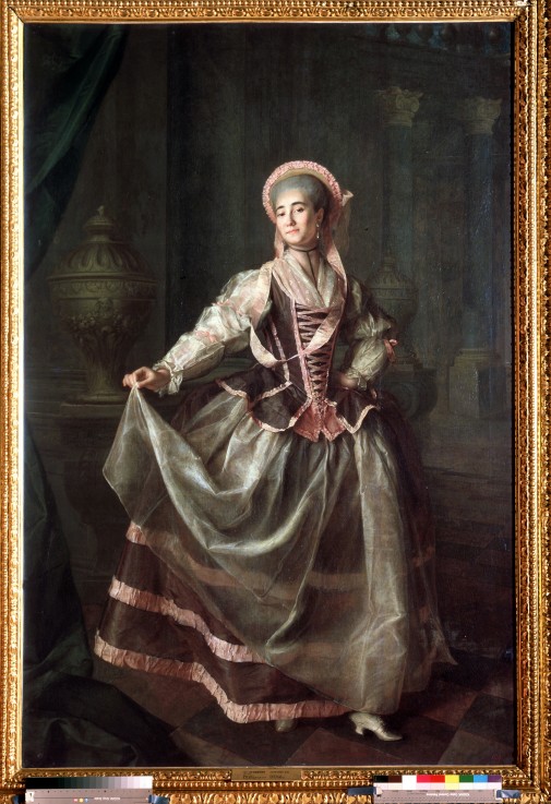 Portrait of Alexandra Levshina à Dimitrij Grigorjewitsch Lewizkij