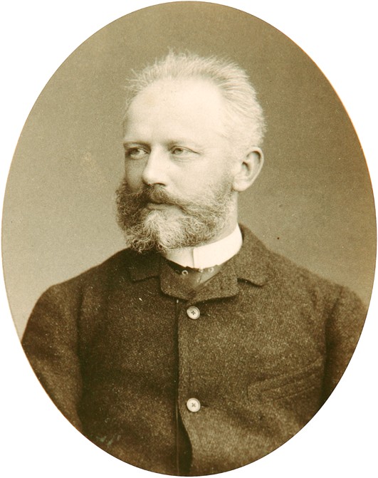 Portrait of the composer Pyotr I. Tchaikovsky (1840-1893) à Dimitrij Grigorjewitsch Lewizkij