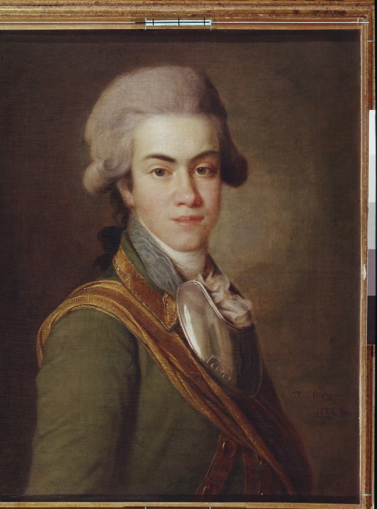 Portrait of Prince Ivan Mikhaylovich Dolgorukov (1764-1823) à Dimitrij Grigorjewitsch Lewizkij