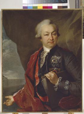 Portrait of the Count Ivan Ivanovich Shuvalov (1727-1797)