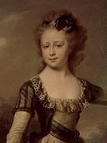 portrait de la princesse grande Marie Pawlowna.
