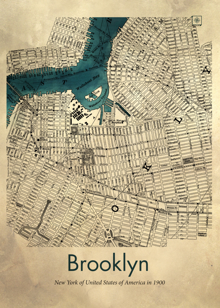 Brooklyn map à Dionisis Gemos