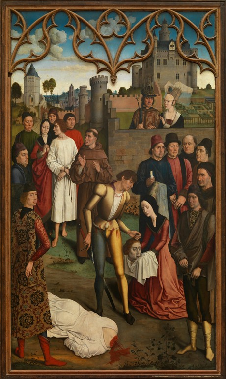 The Justice of Emperor Otto III: Beheading of the Innocent Count à Dirck Bouts