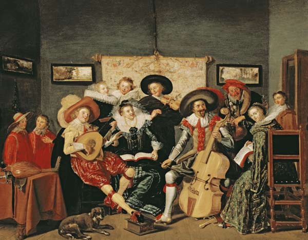A Musical Party à Dirck Hals