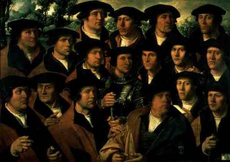 Group Portrait of the Shooting Company of Amsterdam à Dirk Jacobsz