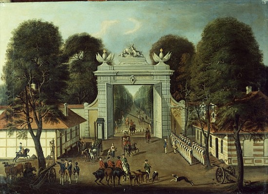 Hunting Lodge in Potsdam, c.1735 à Dismar Degen