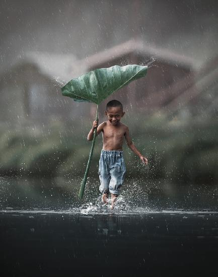 Rain and happiness