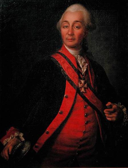 Portrait of Field Marshal Generalissimo, Count Aleksandr Vasilievich Suvorov (1729-1800) à Dmitri Grigor'evich Levitsky