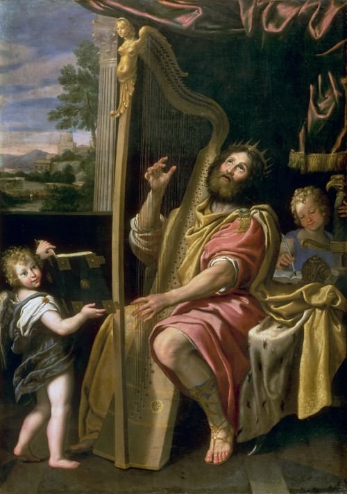 King David à Domenichino (alias Domenico Zampieri)