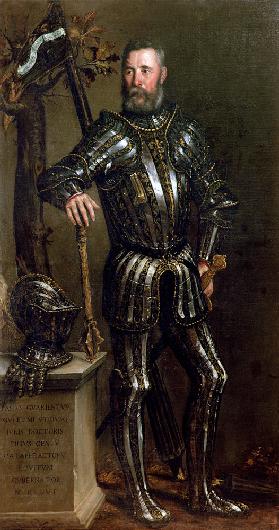 Portrait of Pase Guarienti (1500-c.63), Venetian knight and noble
