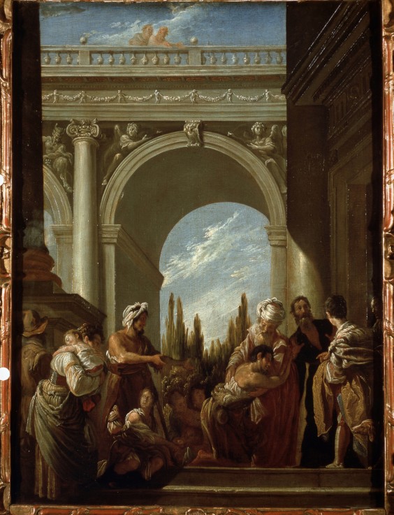 The Parable of the prodigal Son à Domenico Fetti