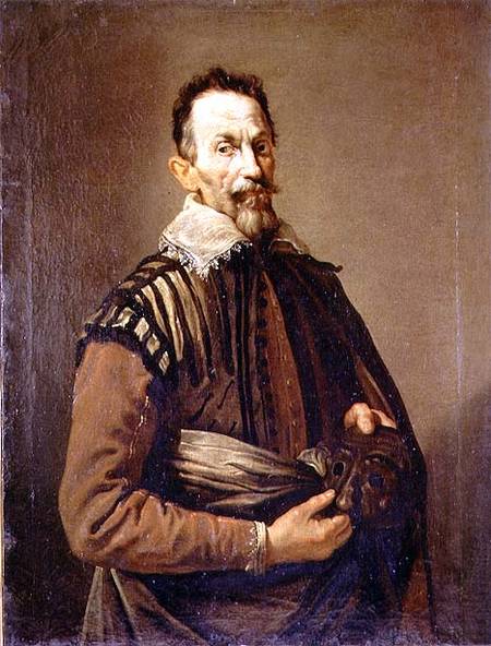 Portrait of Claudio Monteverdi (1567-1643) à Domenico Fetti