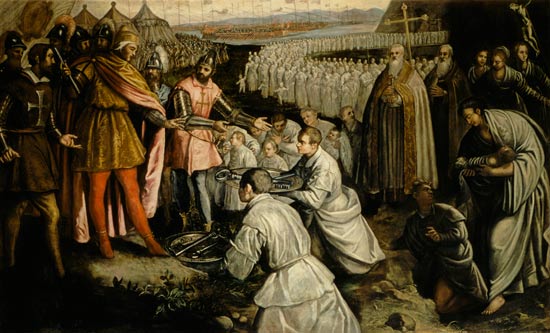 The Surrender of Zara à Domenico Tintoretto