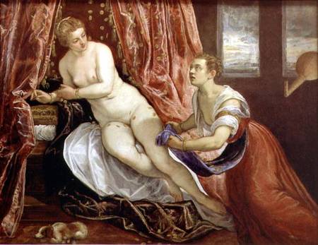 Danae à Domenico Tintoretto