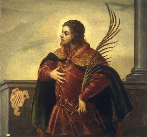 D. Tintoretto / Saint martyr à Domenico Tintoretto