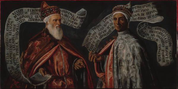 Il Tintoretto, L. Celsi et M. Corner à Domenico Tintoretto
