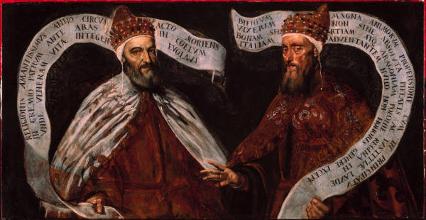 Il Tintoretto, M. Trevisan et F. Venier à Domenico Tintoretto