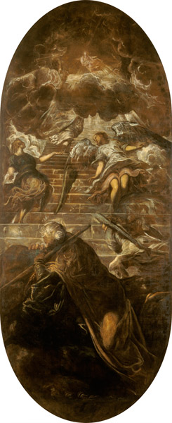 Jacob's Ladder à Domenico Tintoretto