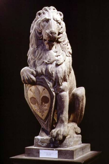 Heraldic Lion à Donatello