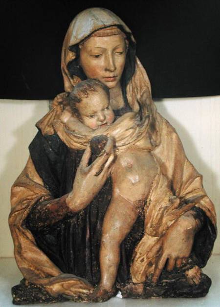 Madonna and Child à Donatello