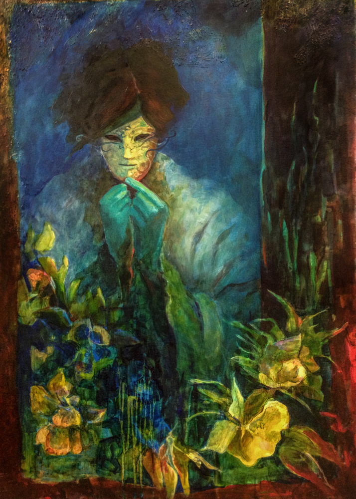 Madness - Oil Painting à Dora Krincy