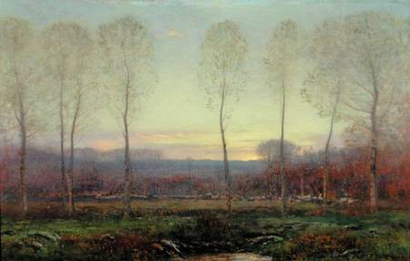 October Twilight à Dwight William Tryon