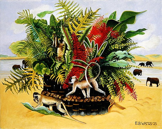 Jungle Still Life à E.B.  Watts