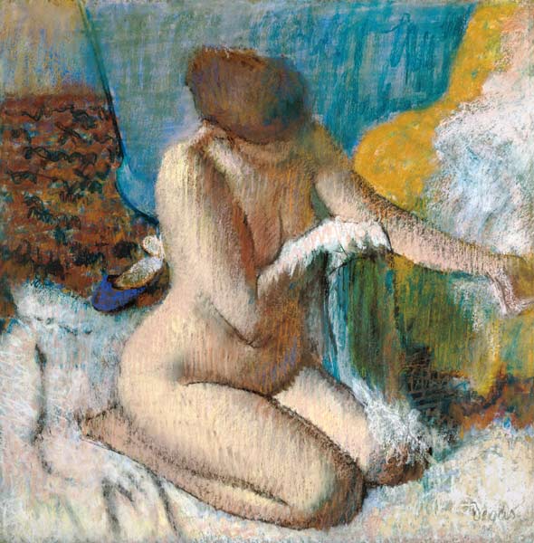 After the Bath à Edgar Degas
