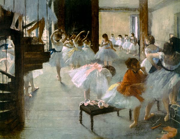 école de ballet à Edgar Degas
