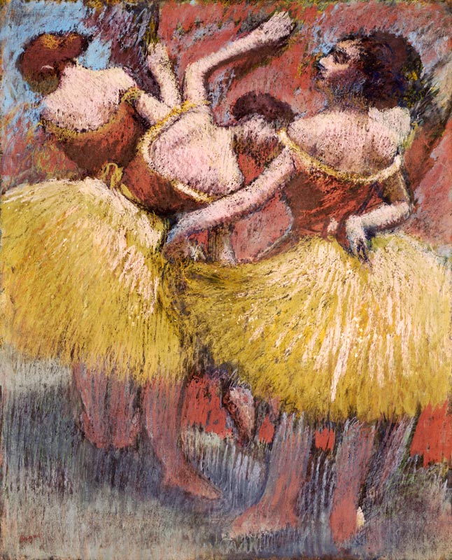 Drei Tänzerinnen à Edgar Degas