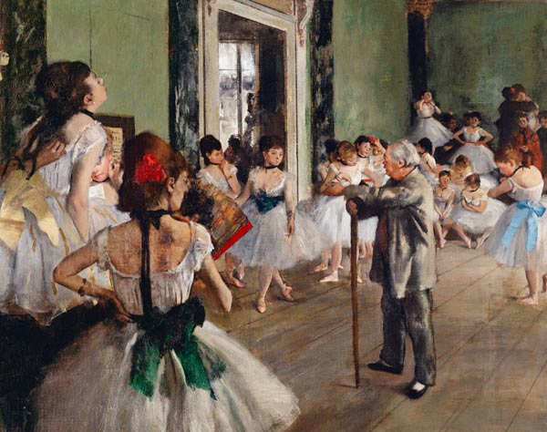 Classe de danse à Edgar Degas