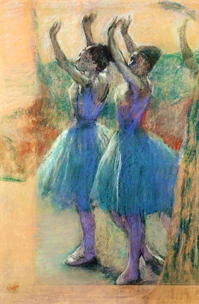 Deux danseurs à Edgar Degas