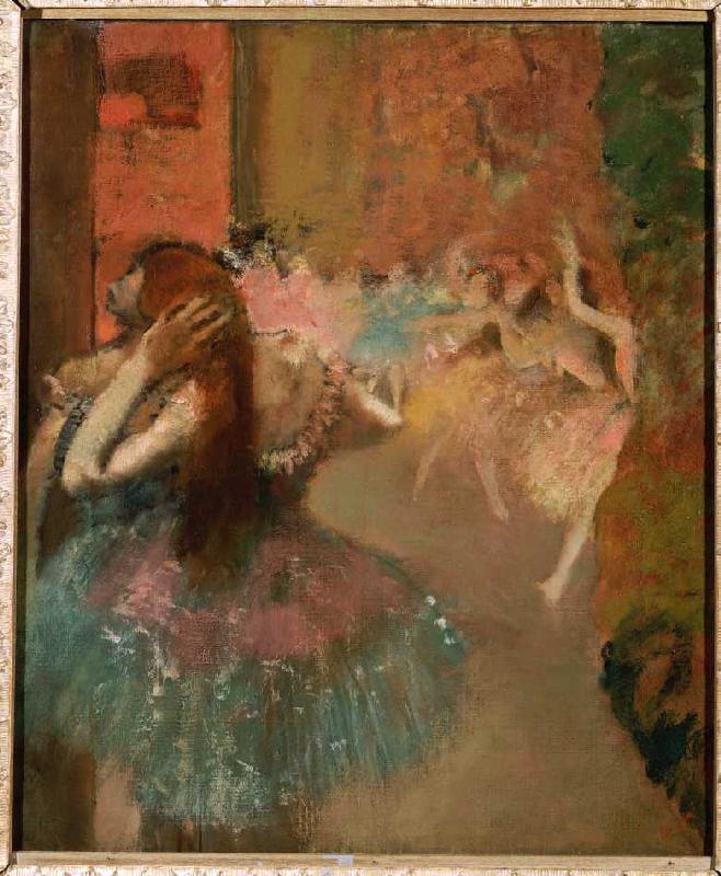 scène de ballet à Edgar Degas