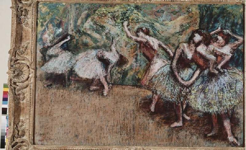 scène de ballet à Edgar Degas