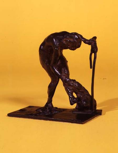 Bending Dancer à Edgar Degas