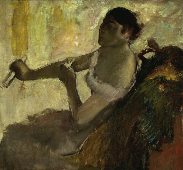 Portrait of Rose Caron à Edgar Degas