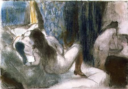 The Brothel à Edgar Degas